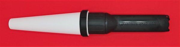 Streamlight 4AA Propolymer, Stablampe schwarz mit Leuchtkegel weiss